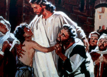 Jesus Hugs a Sinner